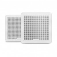 7.7" 200-Watt Square White Flush-Mount Marine Speaker - 010-02300-10 - Fusion 